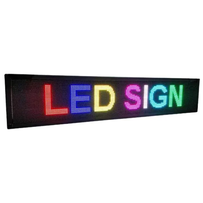 Бигучая строчка внутренняя RGB 100х23 см (23488)