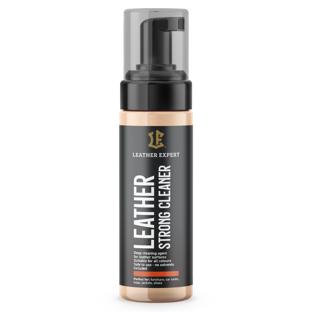 Очиститель для кожи автомобиля сильнодействующий Leather Expert Strong Leather Cleaner 200 мл (LEX_STRONGCLEANER/200)