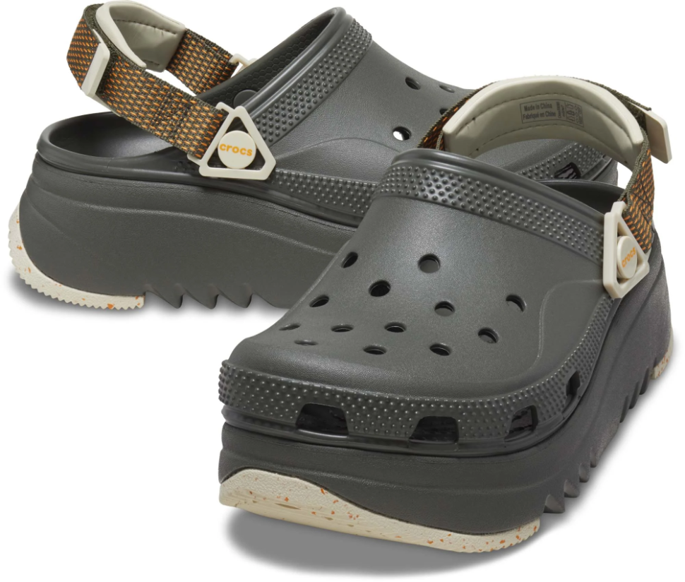 Сабо жіночі Crocs Classic Hiker Clog Dusty р. 36-37 Оливковий (13805)