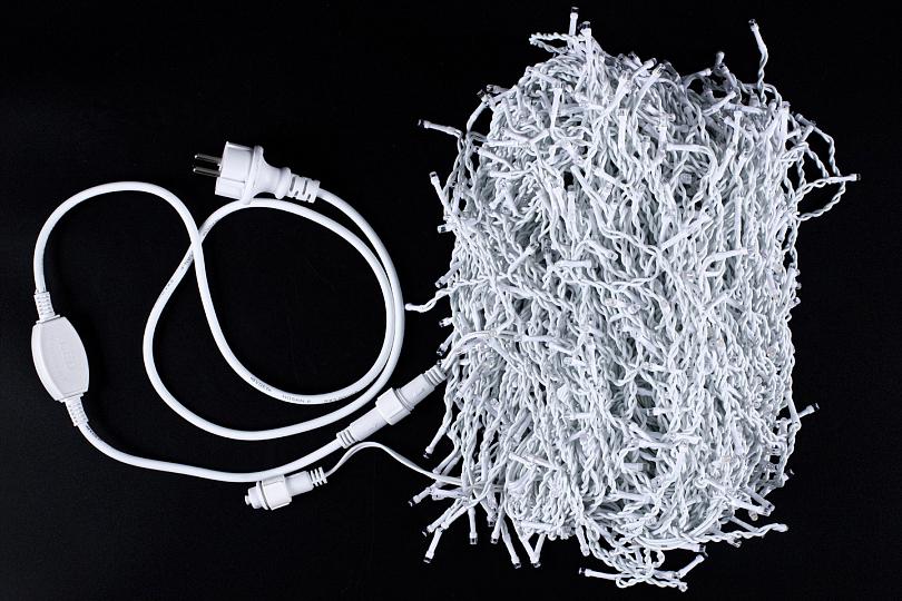 Гірлянда вулична Бахрома 850 LED 25х0,6х0,4х0,3 м Білий B.02.6W.850.F+) - фото 2