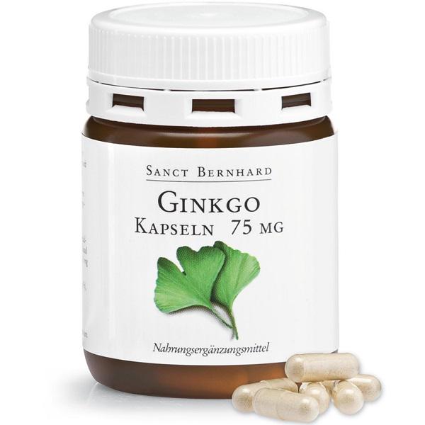 Натуральная добавка Sanct Bernhard Ginkgo 75 mg 30 капс. (000020585)