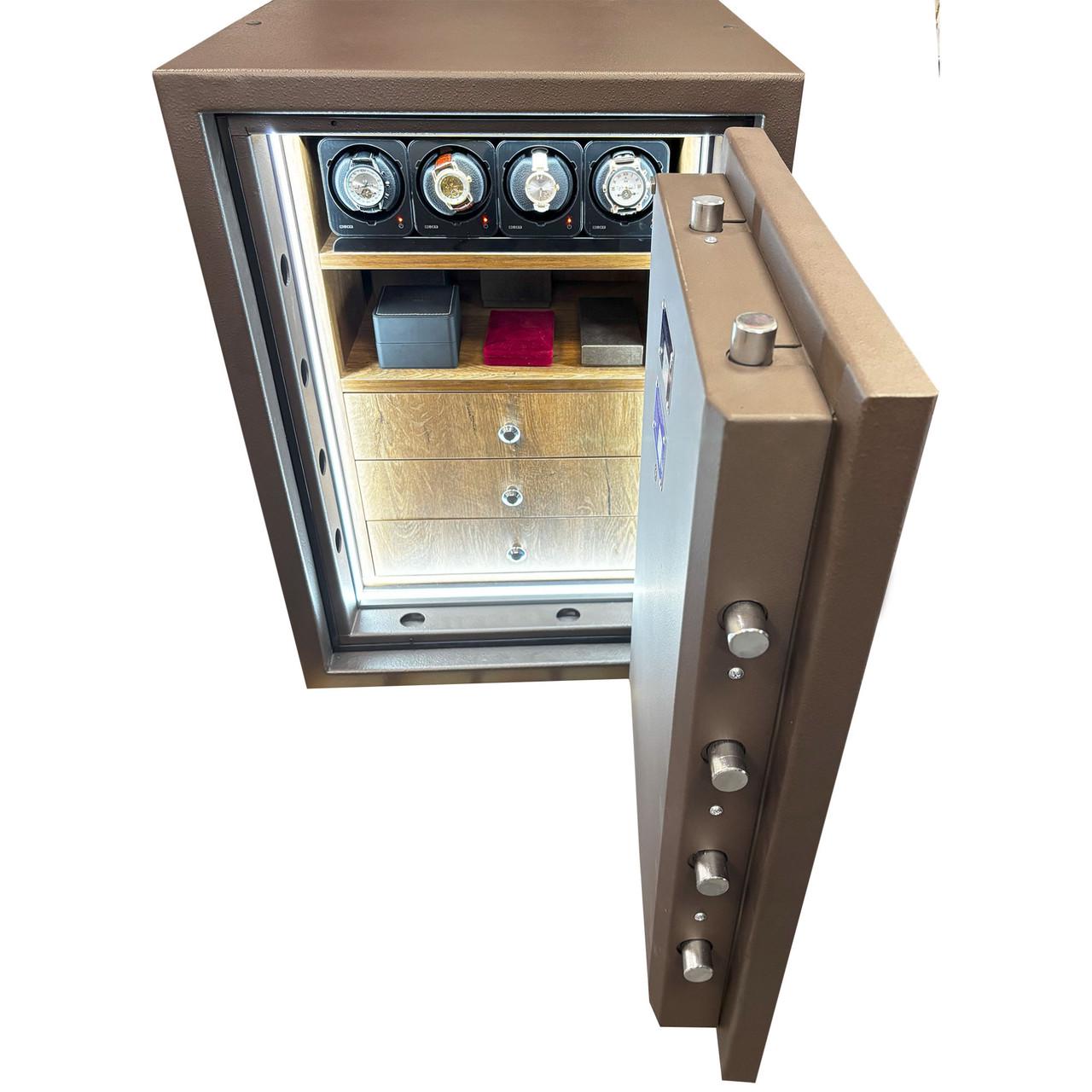 Сейф зламостійкий Griffon CLE III.80.EW COMBI Brown (29747387) - фото 6 Сейф зламостійкий Griffon CLE III.80.EW COMBI Brown (29747387) - фото 6