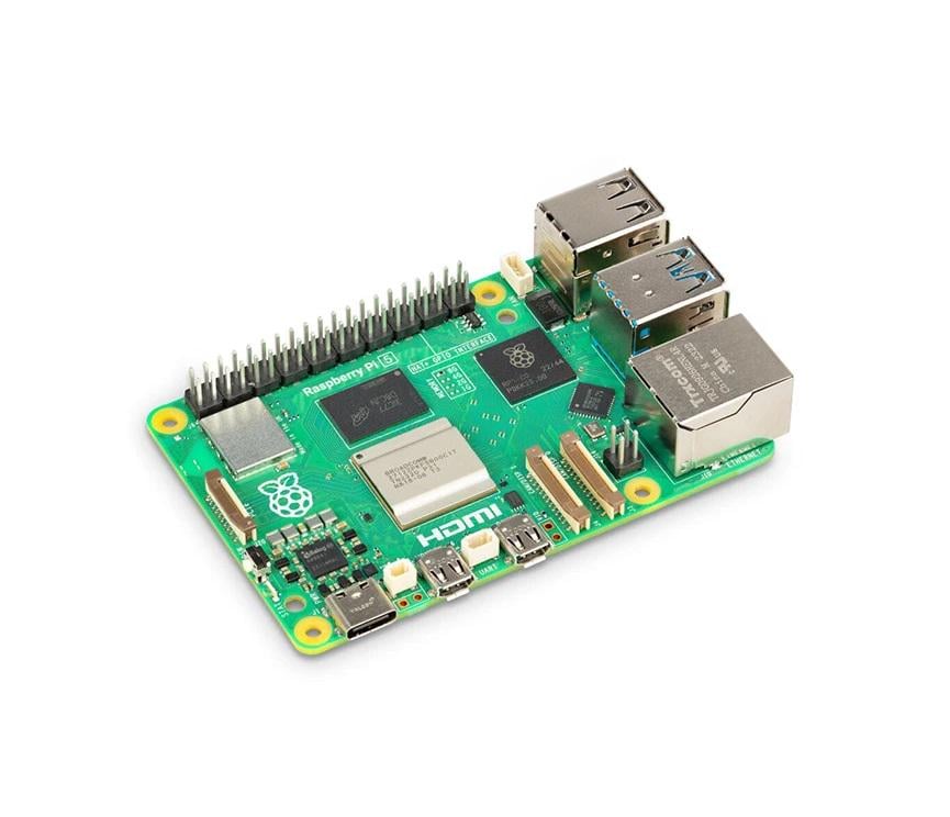 Одноплатний ПК Raspberry Pi 5 4GB ARM Cortex-A76 WiFi Bluetooth HDMI для IoT/DIY-проєктів (00-00027658)
