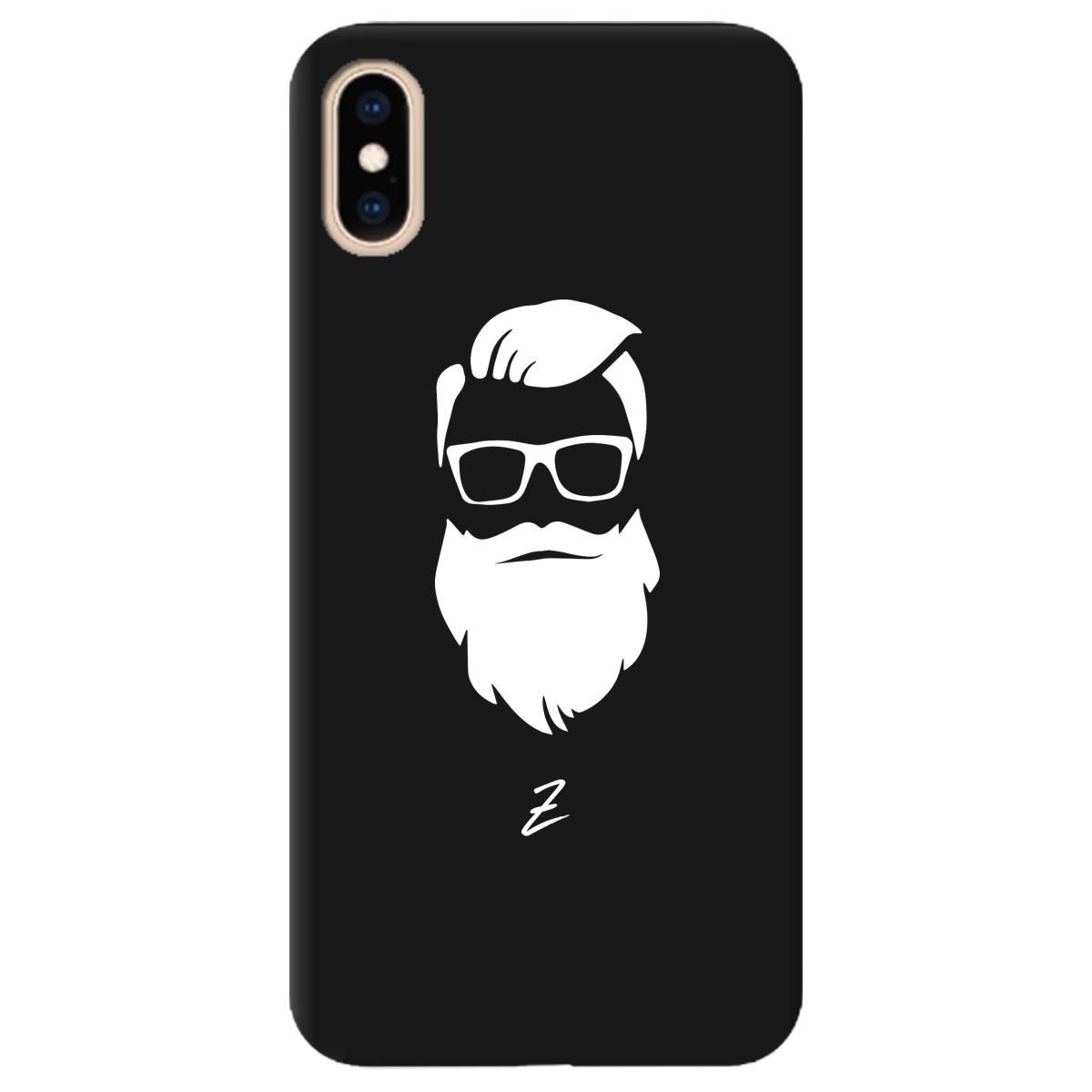 Силиконовый чехол Zorrov для Apple iPhone XS - Beard (11210040206052151)