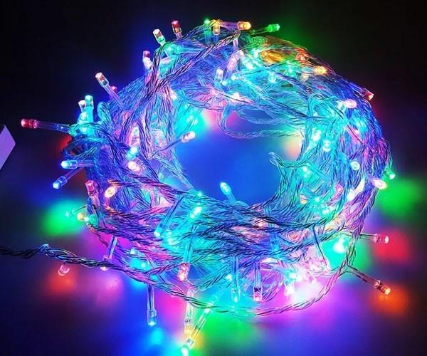 Гирлянда RD-7138 микс цветов 100 LED 9 м Прозрачный (2549)