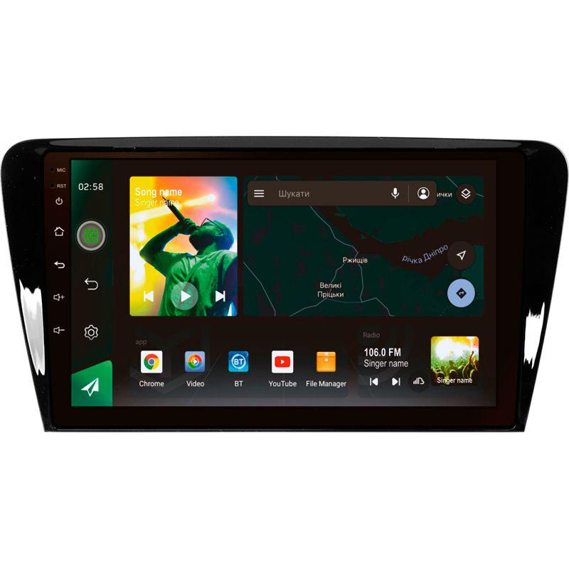 Автомагнитола штатная Sigma X10464 4/64 GB 4G DSP для Skoda Octavia 3 A7 2013-2018 B 10" (AR-86585)