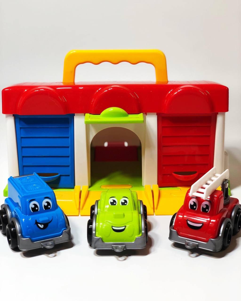 Гараж Technok Toys 8416 6 3 машинки - фото 3 Гараж Technok Toys 8416 6 3 машинки - фото 3