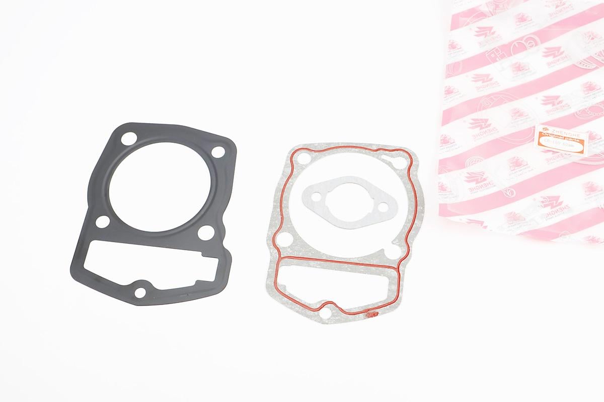 Прокладки поршневої до мотоцикла Viper-125-150J до двигунів CB-150cc циліндра d 62 мм 3 деталі метал червона нитка (998552)