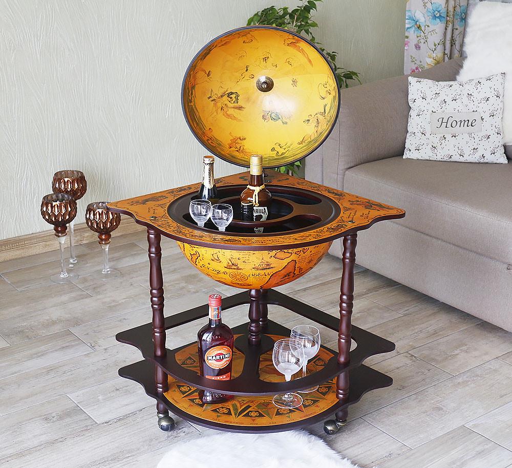 Минибар угловой Гранд Презент Глобус Древняя карта 42 см Коричневый (42014R) Минибар угловой Гранд Презент Глобус Древняя карта 42 см Коричневый (42014R)