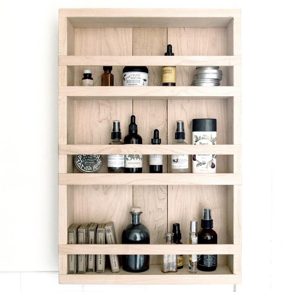 Полка для ванной из дерева Хересбах Бланже (ВНП/016001)