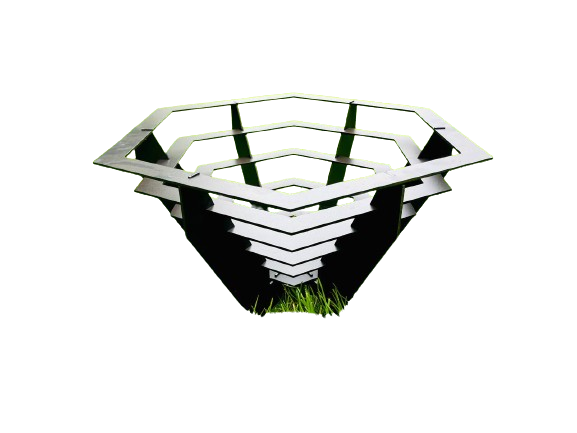 Чаша для костра/подставка к сковороде Steelagro Чаша Грааля крашеная 260x450x520 мм (SA-05-004.7) - фото 4