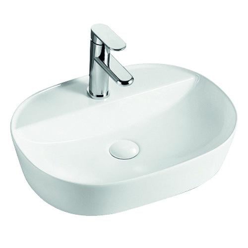 Умивальник накладний MIXXUS Premium Ellipse MP6482 505x385x120 мм Білий (229169)