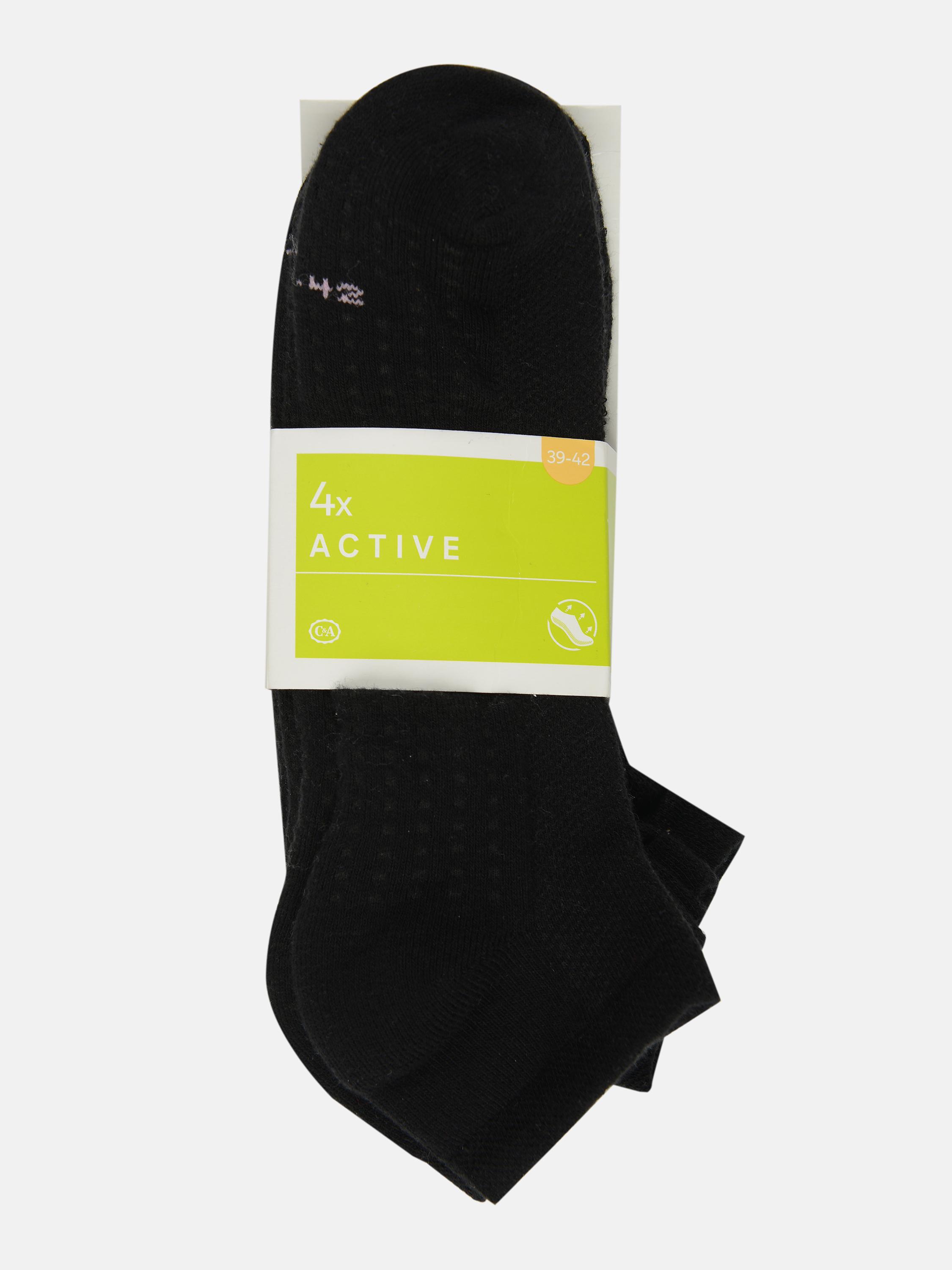 Носки C&A 4 пары р. 35-38 Черный (2240479440600)