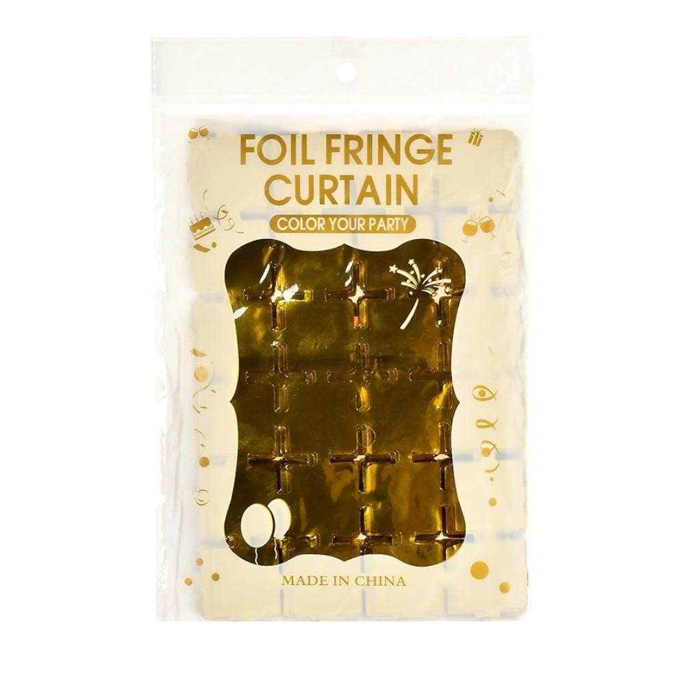 Шторка для фотозоны Stenson M48318 глянцевая 100х200 см Золотой (8cf203bf)