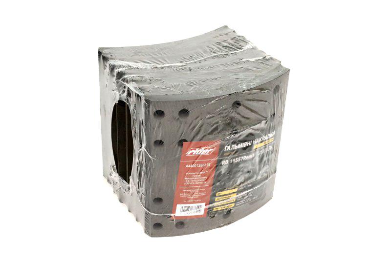 Комплект накладок гальм на вісь Rider RD 19557Rem1 FRUEHAUFRORTRAILOR