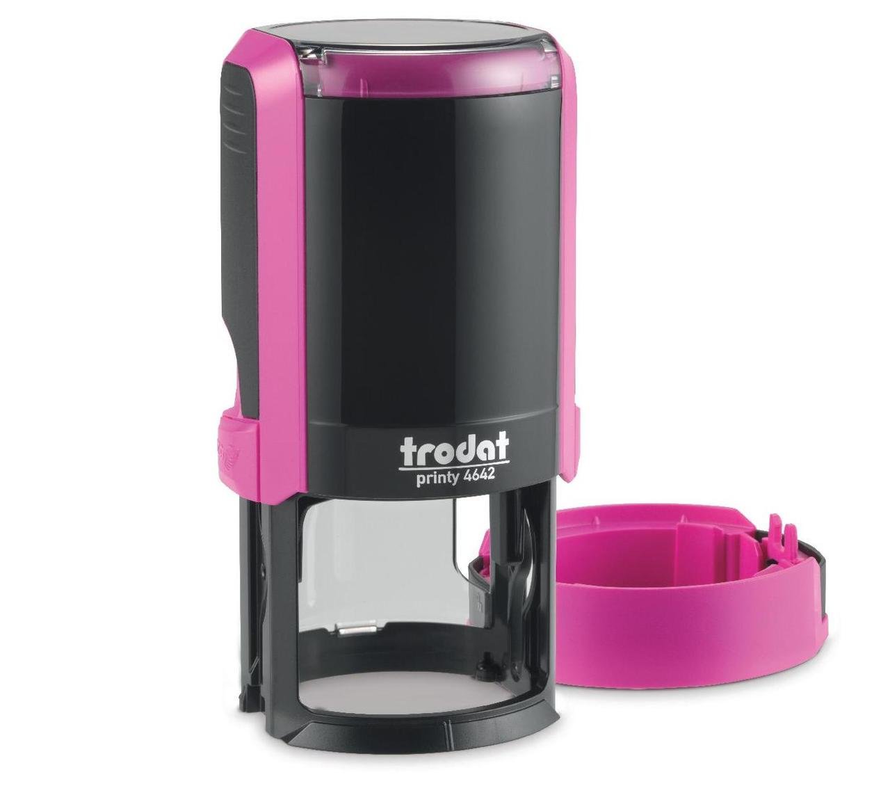 Оснащення для круглої печатки Trodat Printy 4642 d 42 мм з ковпачком Фіолетовий (4642 Фіолетовий)