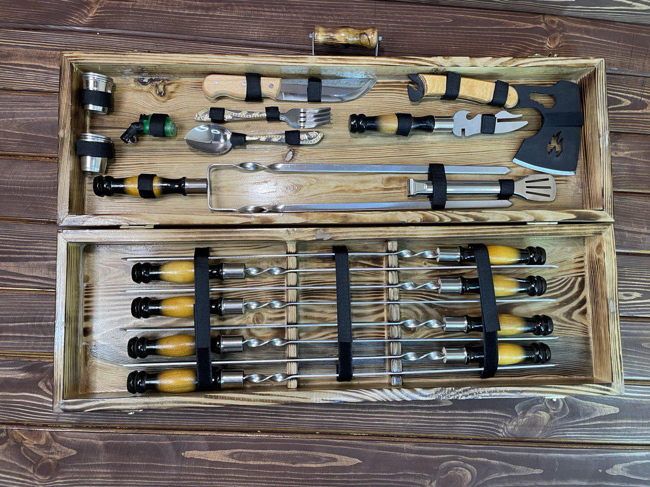 Набор шампуров Дровосек в кейсе (10612393)