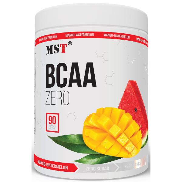 Аминокислота BCAA для спорта MST Nutrition BCAA Zero 540 г 90 порций Mango Watermelon (000023588) Аминокислота BCAA для спорта MST Nutrition BCAA Zero 540 г 90 порций Mango Watermelon (000023588)