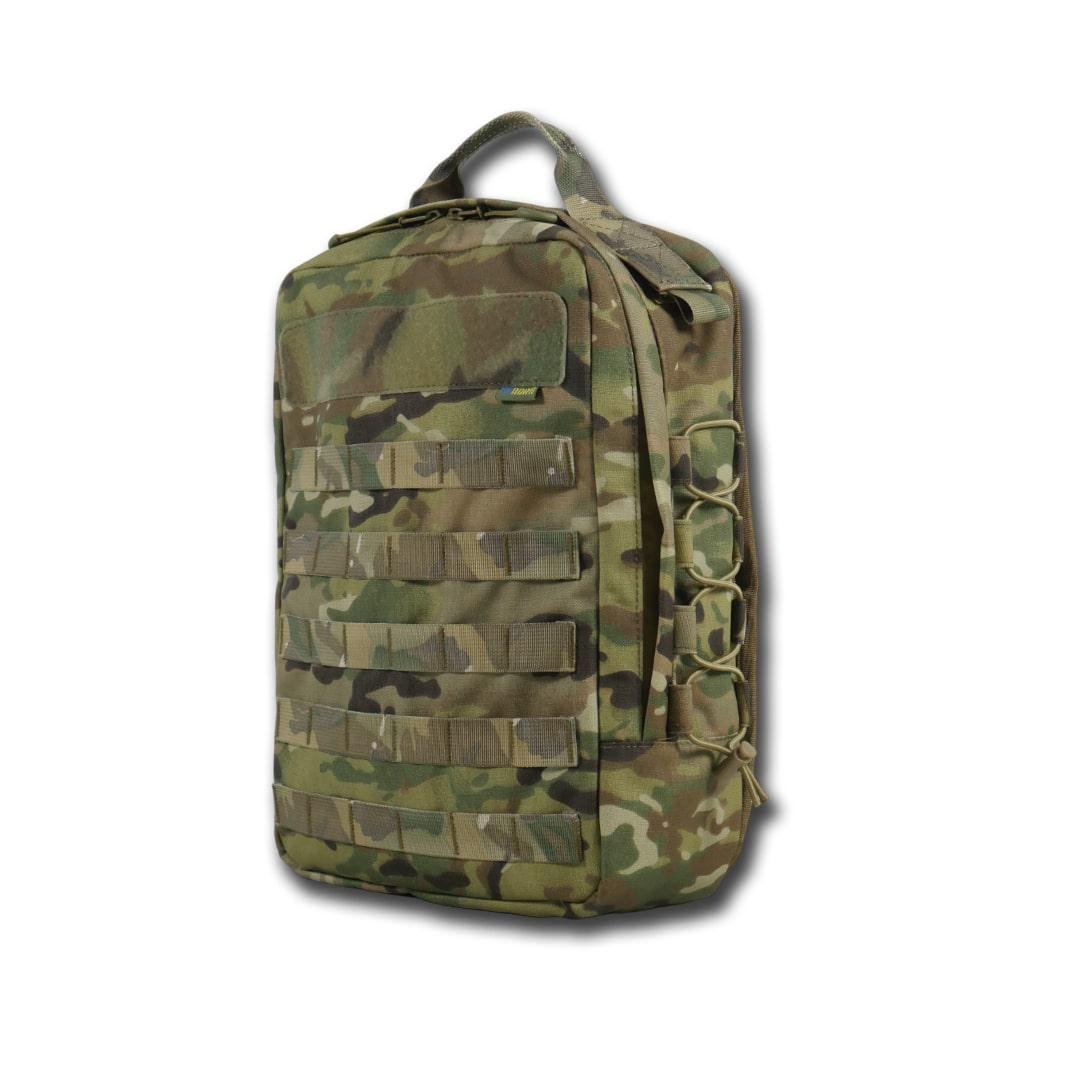 Рюкзак штурмовой лямки MOLLE Cordura 1000D сумісний з гідратором Мультикам (10790779)