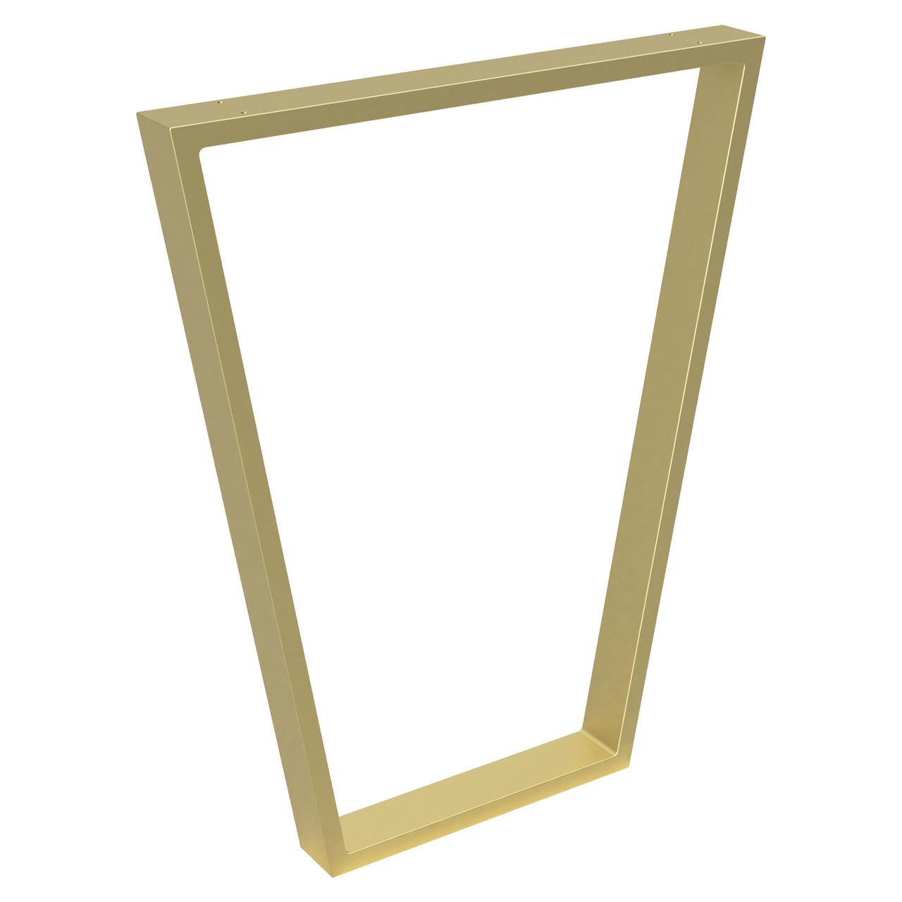 Опора для стола из металла 600х60 мм H 730 мм Золотой (1044) - фото 2 Опора для стола из металла 600х60 мм H 730 мм Золотой (1044) - фото 2