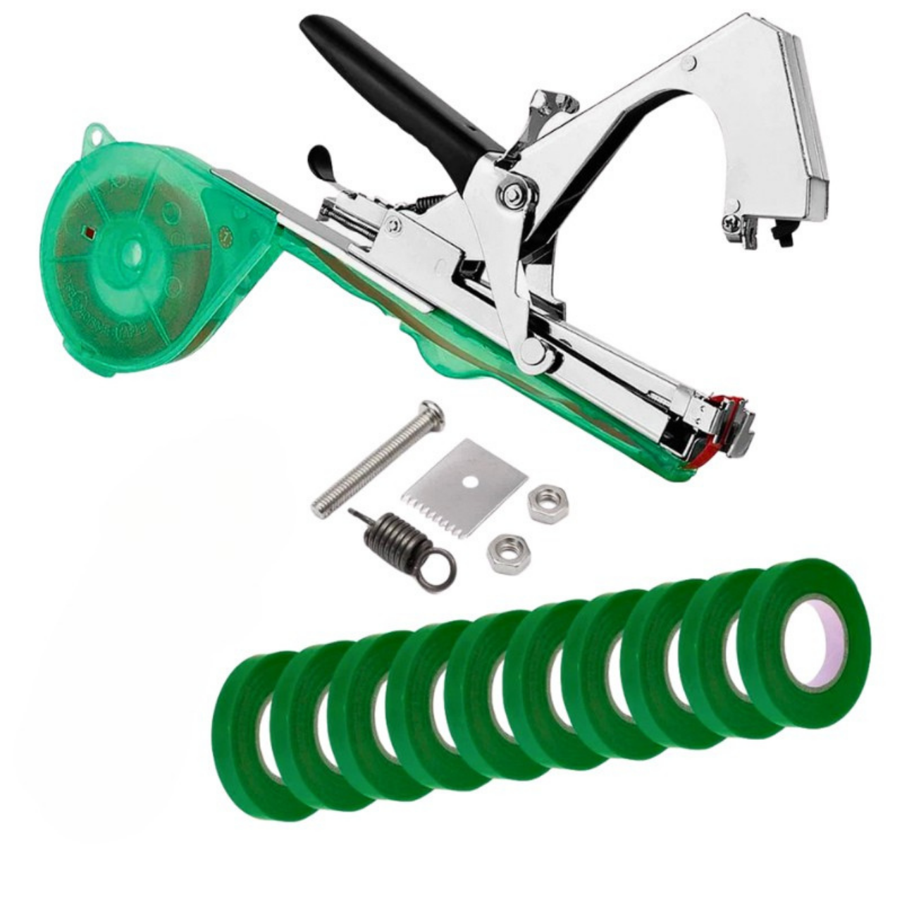 Степлер садовый для подвязывания растений тапенер 10 рулонов ленты (20198441)