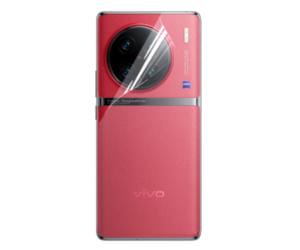 Пленка гидрогелевая противоударная Hydrogel Film для Vivo X90 Pro Plus на заднюю панель Transparent (PL-2604)