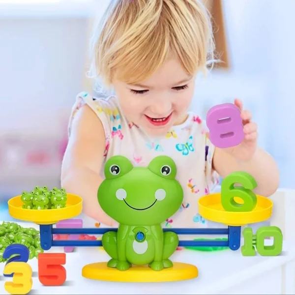 Настольная математическая игра для детей в виде забавной лягушки (AN00272) - фото 4 Настольная математическая игра для детей в виде забавной лягушки (AN00272) - фото 4