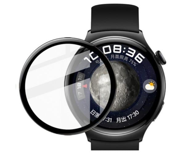 Скло протиударне захисне SoftGlass Full Cover PMMA для Huawei Watch GT 5 41 мм Black