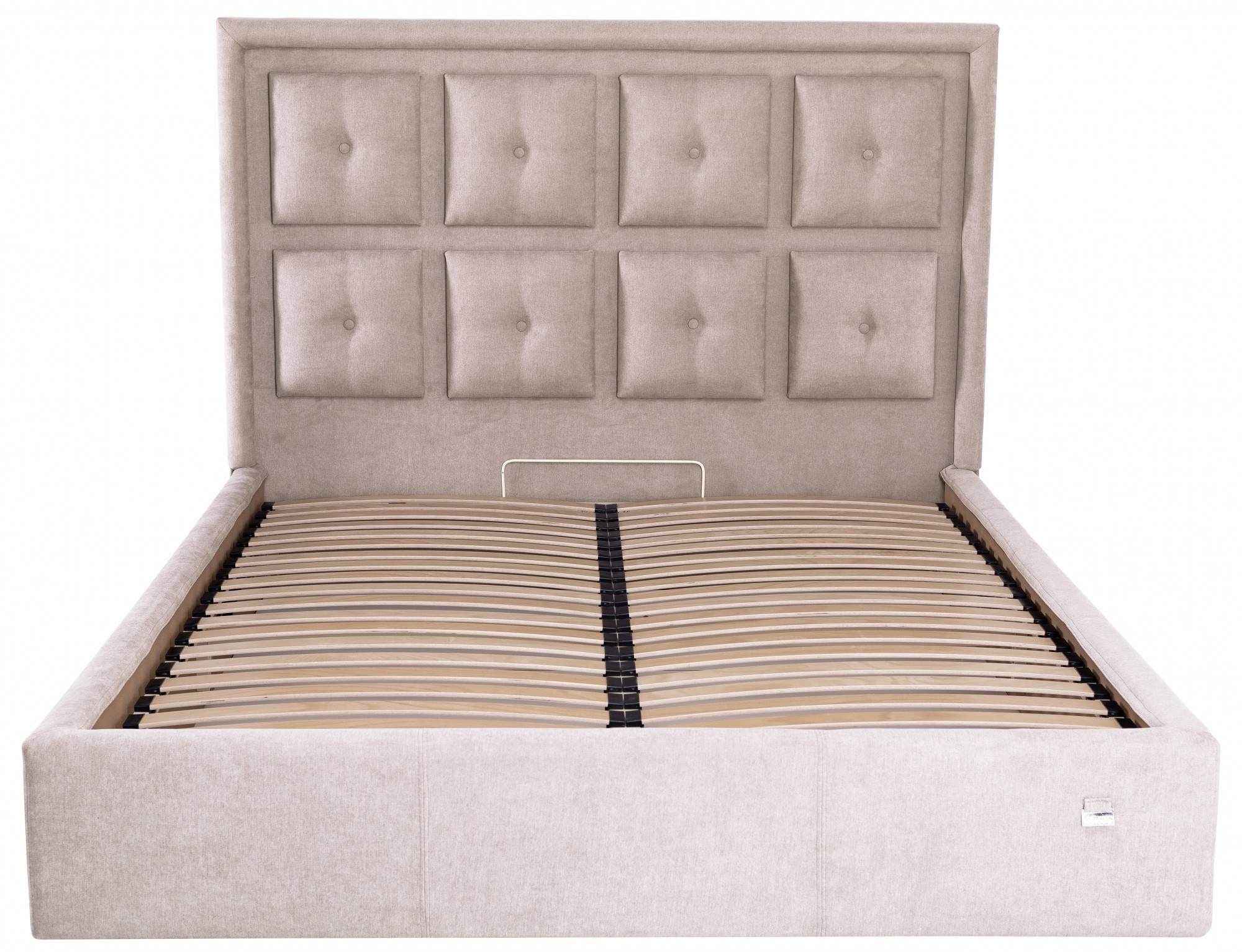 Кровать двуспальная Windsor Comfort Мисти Mocco 180х200 см с подъемным механизмом Серый