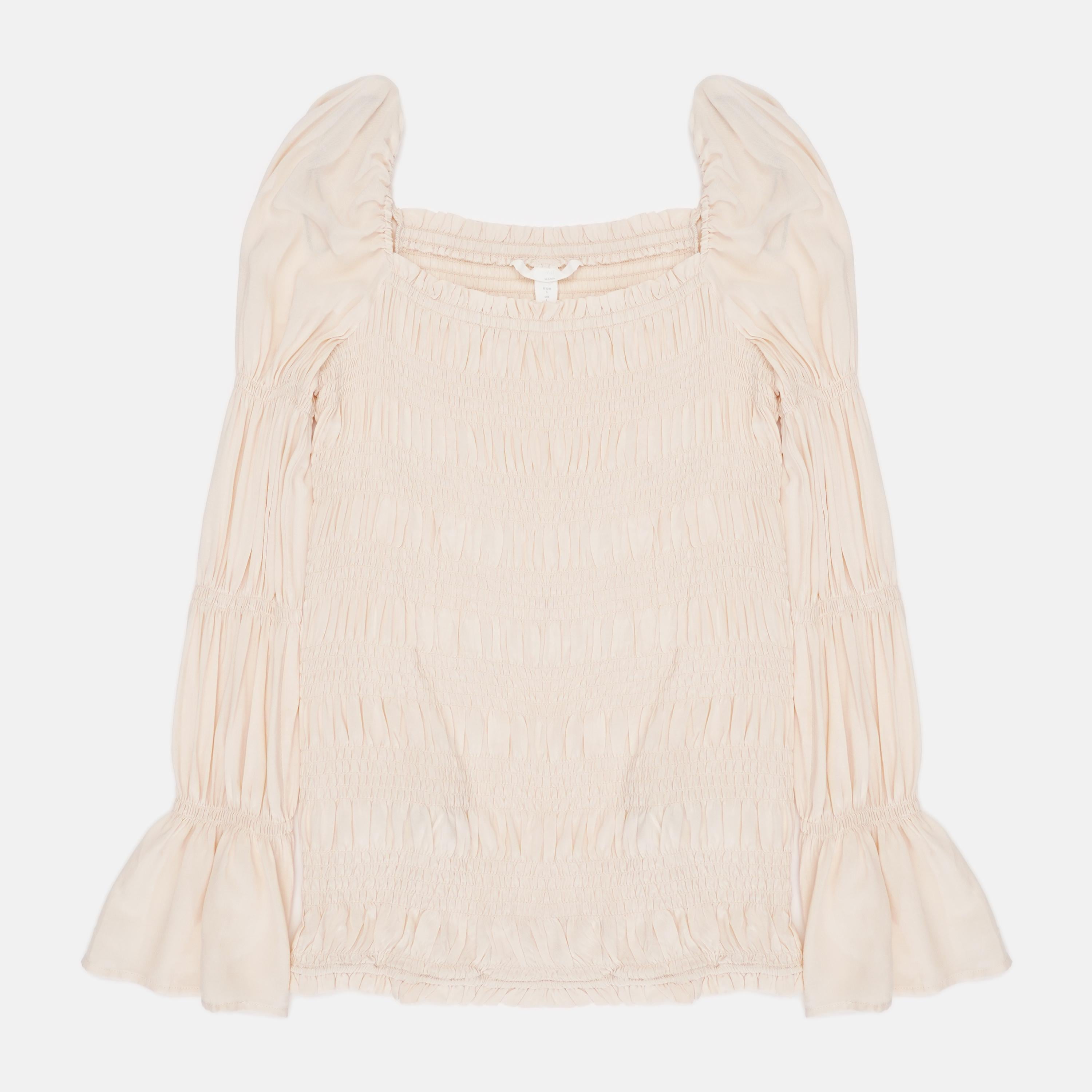 Блуза для вагітних H&M L Світло-бежевий (X1106895254)