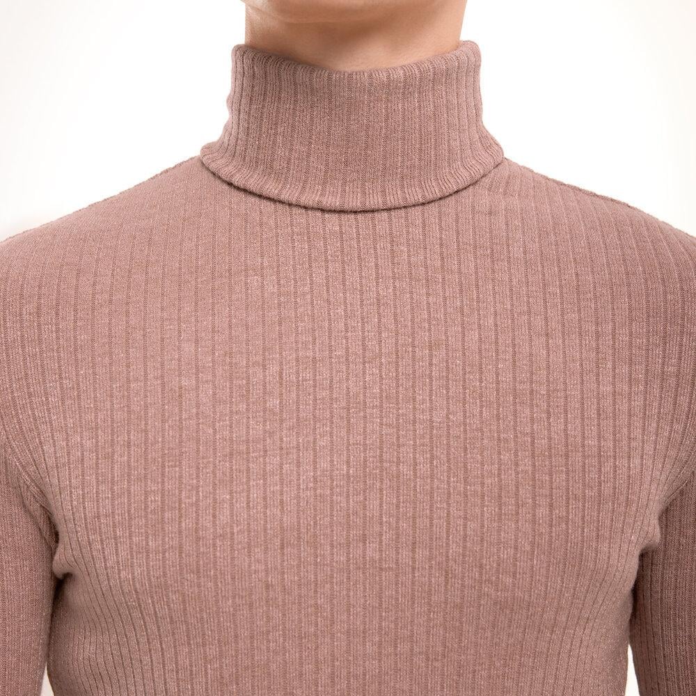 Гольф чоловічий Pobedov Prestige в рубчик приталений XXL Мокко (26485/2/5) - фото 5 Гольф чоловічий Pobedov Prestige в рубчик приталений XXL Мокко (26485/2/5) - фото 5