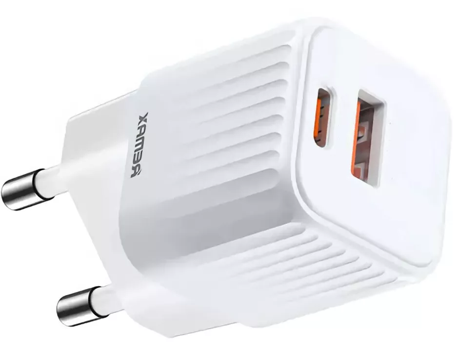 Зарядное устройство Remax Cube 2 USB/Type-C 20 W Белый (RP-U2) - фото 2