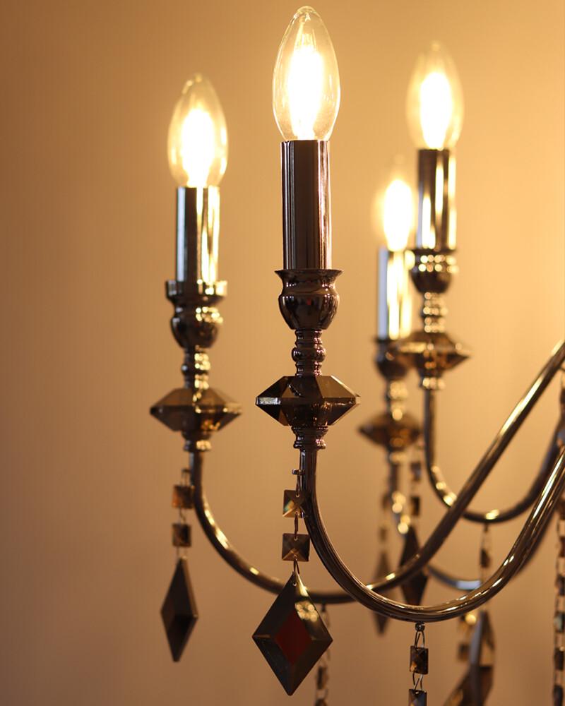 Люстра Edlin PL2417-12 Vanessa E14 12x12W IP20 Хром (32205348) - фото 5