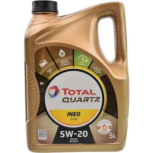 Моторное масло Total QUARTZ INEO ECOB 5W-20 5 л (213979)
