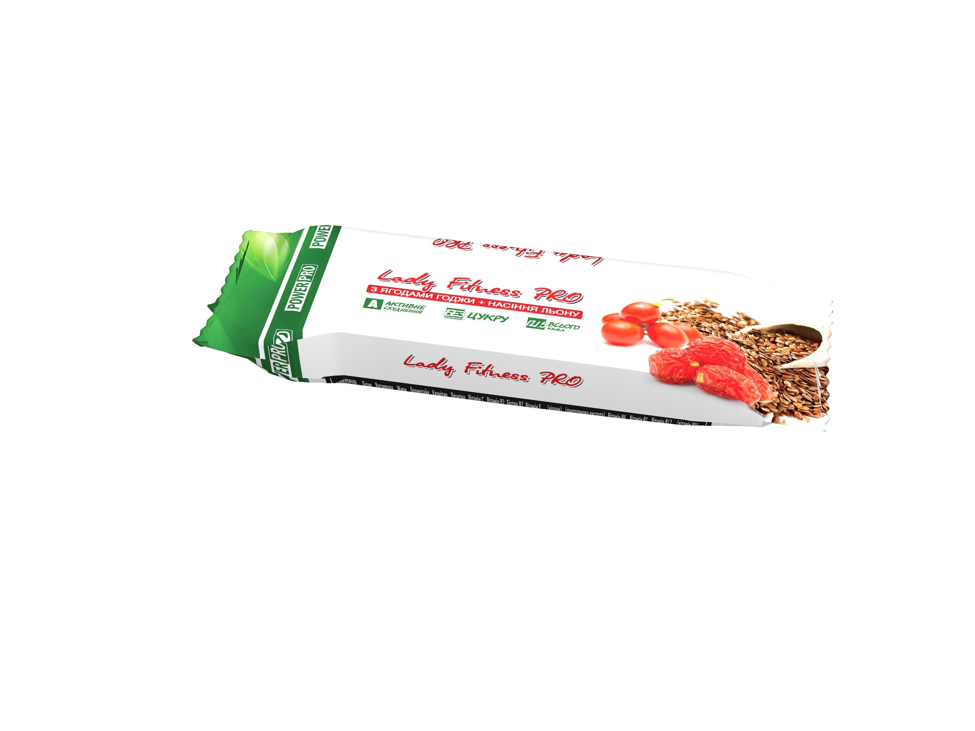 Протеиновый батончик ower Pro Femine Lady Fitness PRO 25% 20х50 г Goji Berries