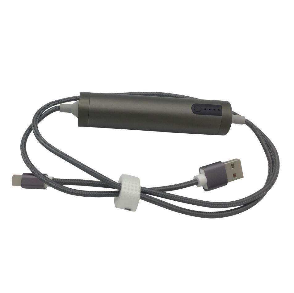 Кабель MIUSB ABC-524 Bettery Cable для зарядки и передачи данных со встроенным Power Bank Micro USB (701421467)