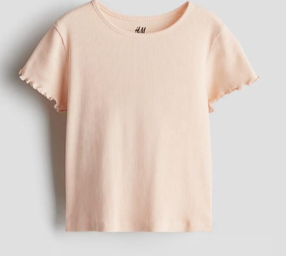 Футболка дитяча H&M 98-104 см Персиковий (3084)