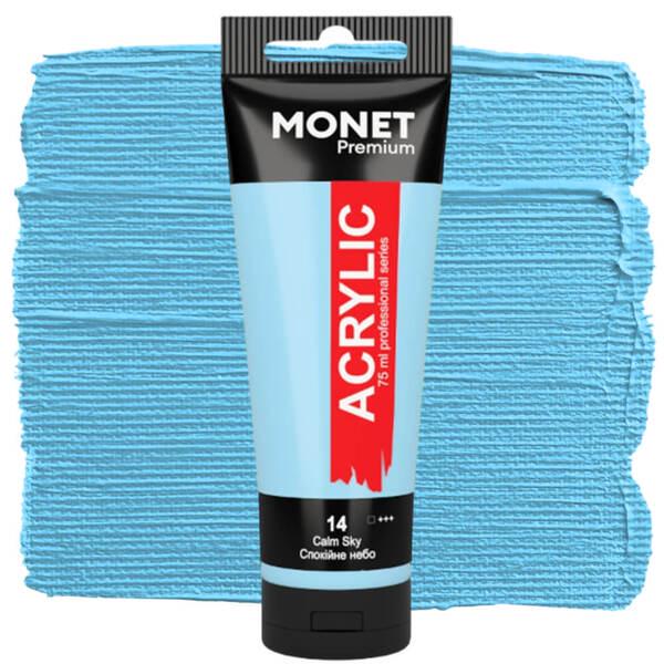 Акрилова фарба Monet 14 75 мл Спокійне небо (7514714) - фото 1 Акрилова фарба Monet 14 75 мл Спокійне небо (7514714) - фото 1
