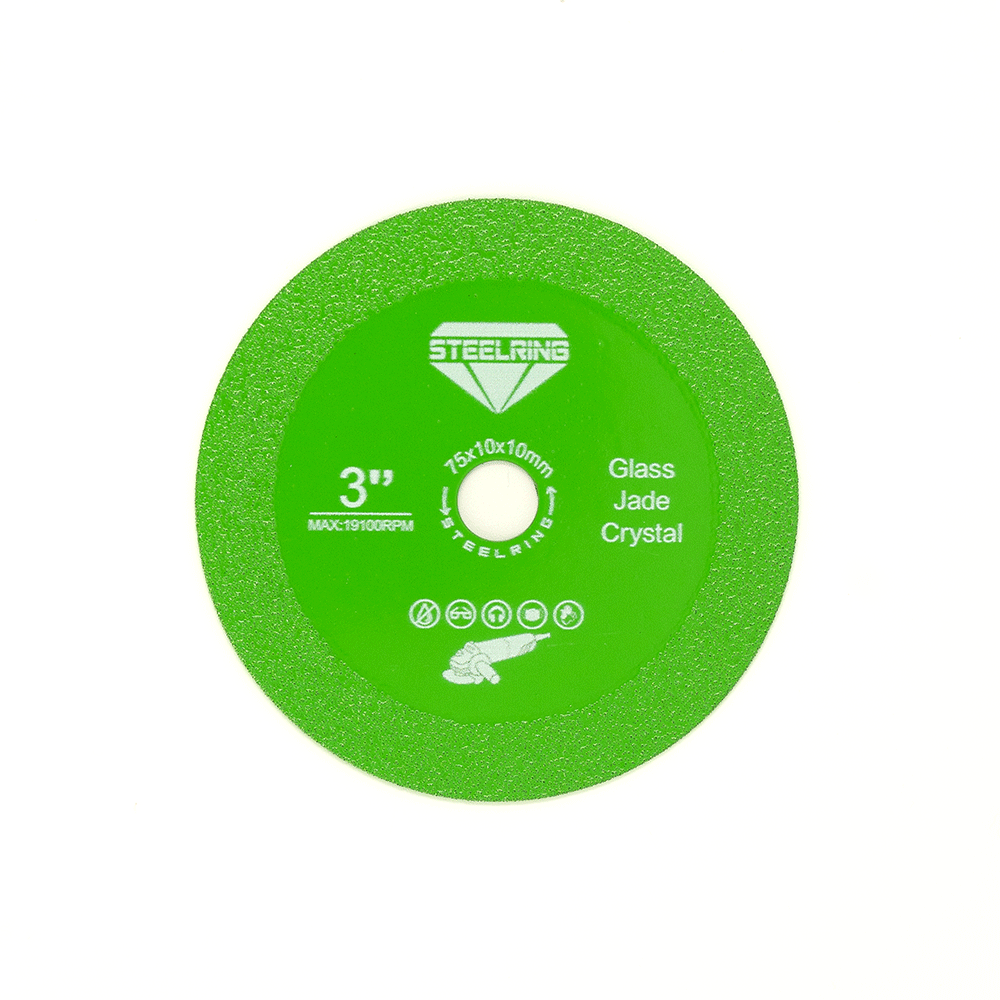 Диск алмазний STEELRING D75 для скла (VBDG75)