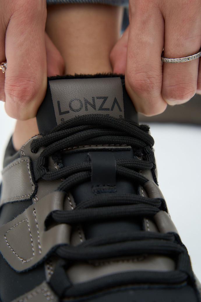 Кросівки жіночі LONZA р. 38 Чорний (181037) - фото 4 Кросівки жіночі LONZA р. 38 Чорний (181037) - фото 4