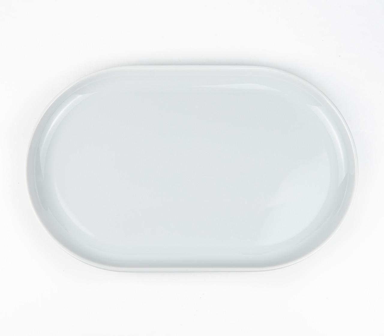 Тарелка овальная Porland 32 см White (118х132) - фото 2 Тарелка овальная Porland 32 см White (118х132) - фото 2