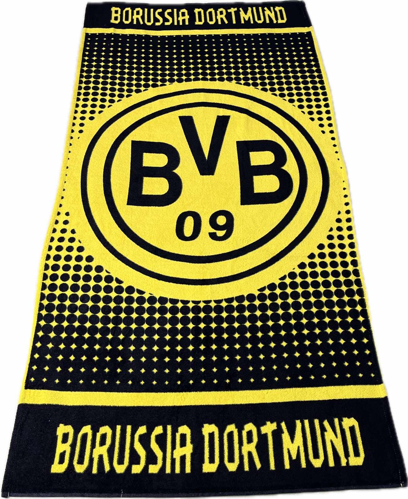 Полотенце пляжный Cottonize Borussia Dortmund 75x150 см Разноцветный (CN29991) - фото 1