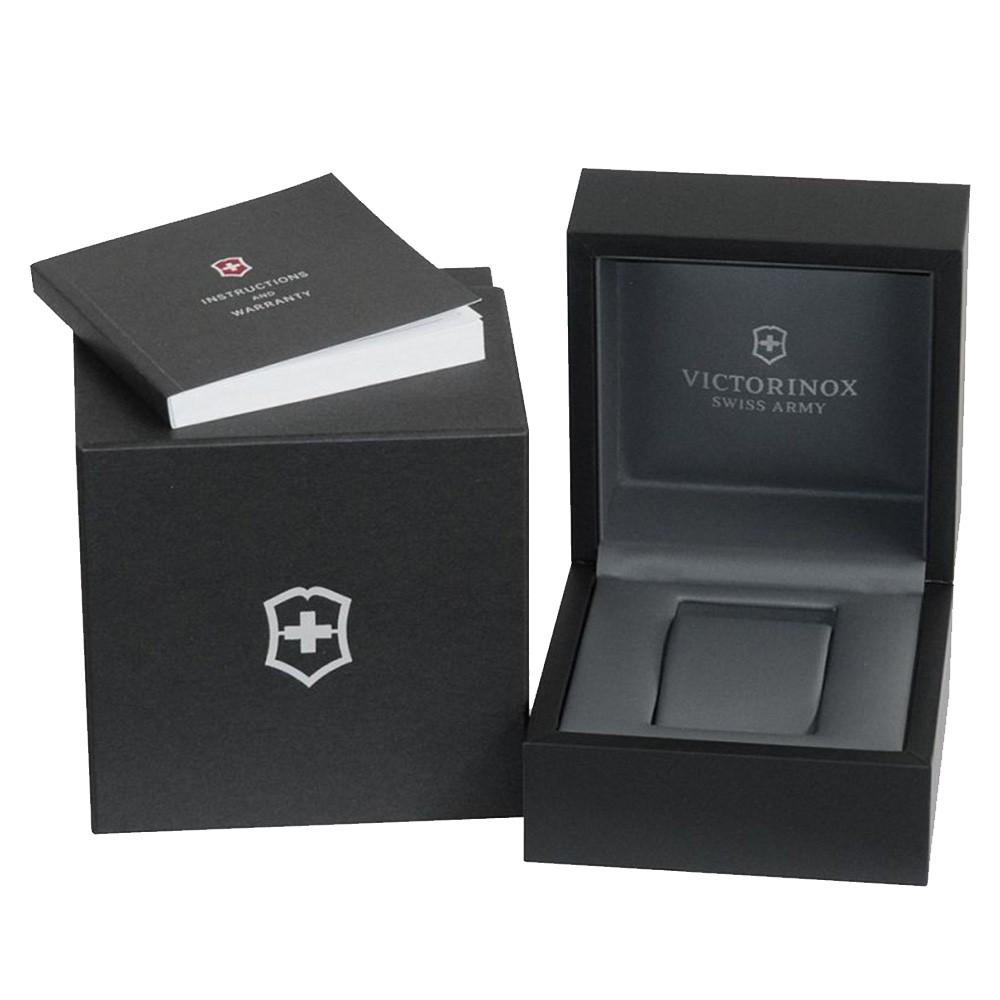 Наручний годинник чоловічий Victorinox Swiss Army Fieldforce кварцевий Black (V241850) - фото 5