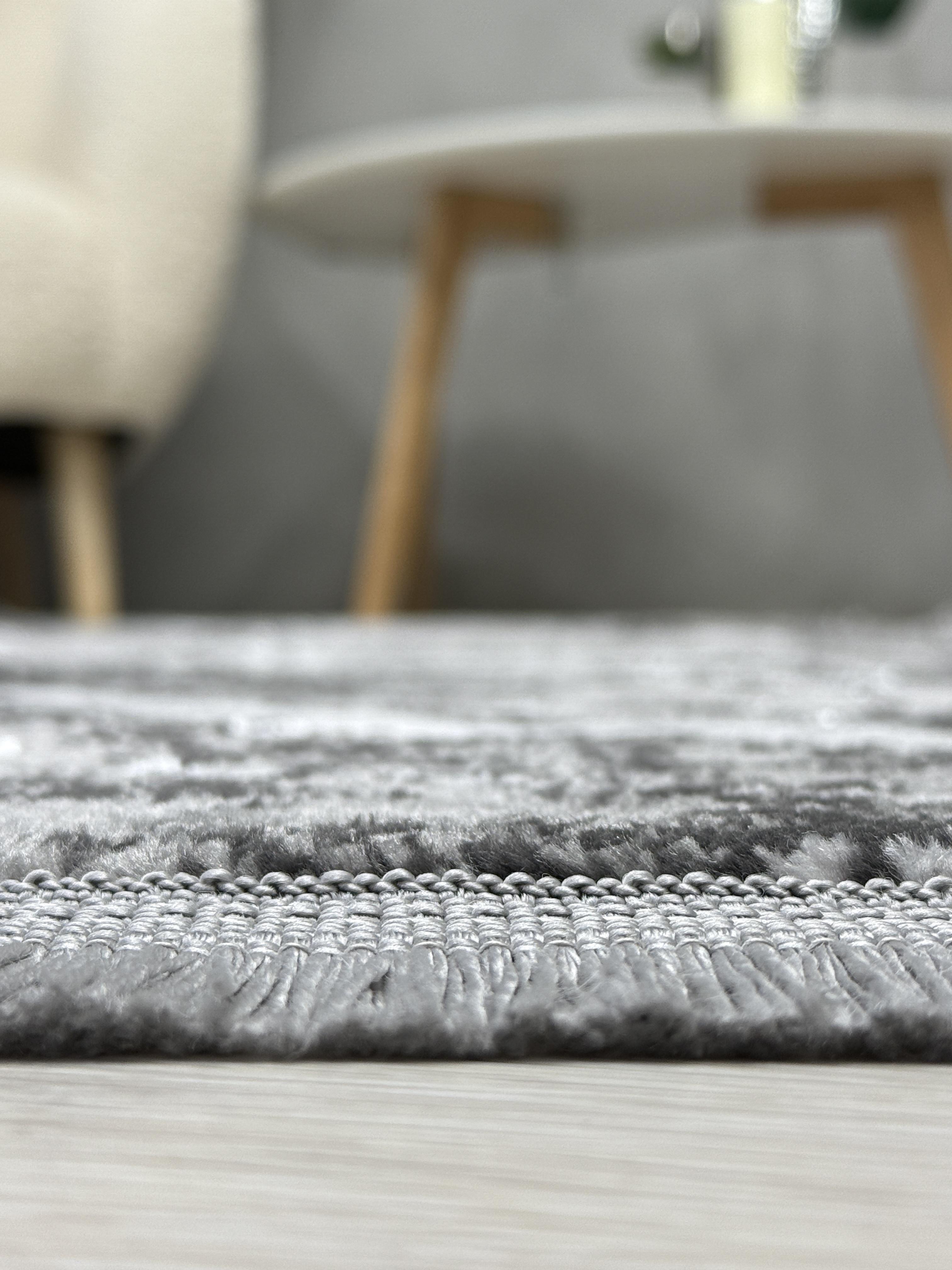 Ковер Mars с невысоким ворсом 200x200 см круг Антрацитовый (4640AA/KGS13) - фото 11 Ковер Mars с невысоким ворсом 200x200 см круг Антрацитовый (4640AA/KGS13) - фото 11