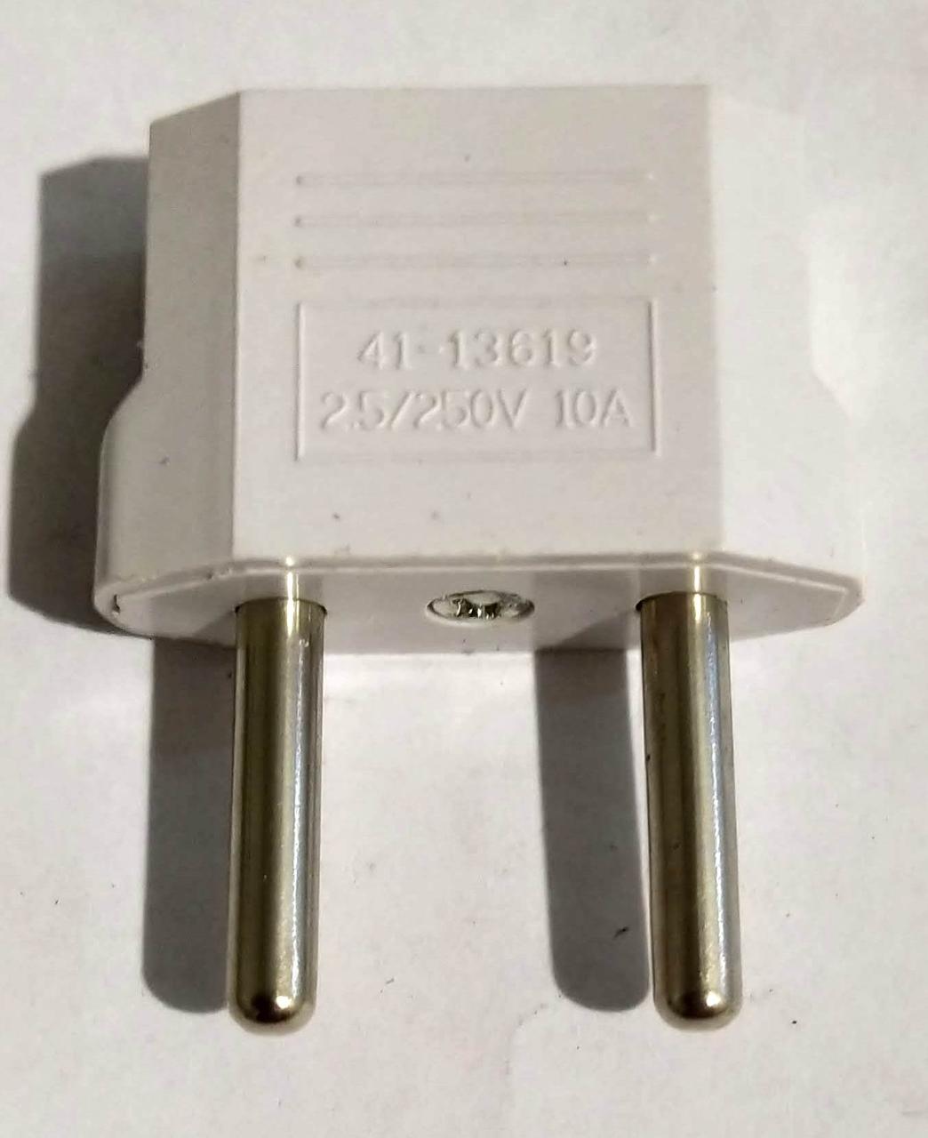 Адаптер евророзетка 3 2 Белый (000022366) - фото 2 Адаптер евророзетка 3 2 Белый (000022366) - фото 2