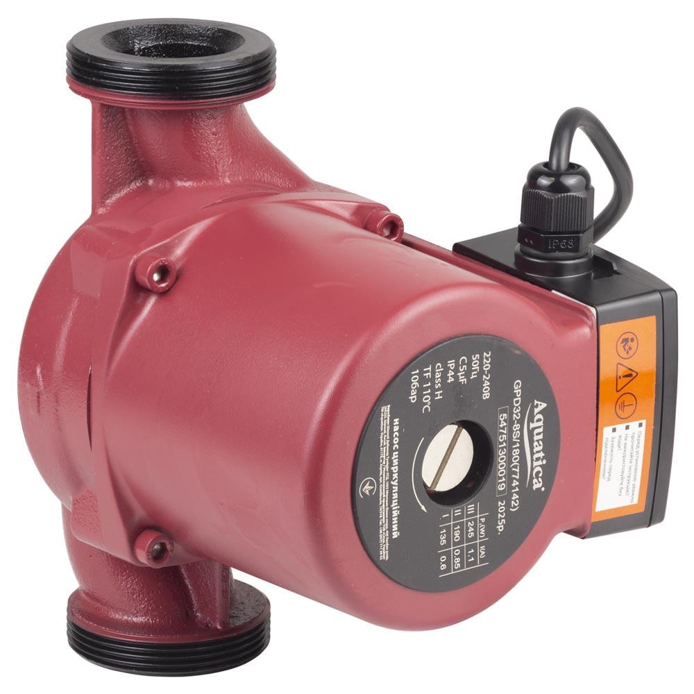 Насос циркуляційний Aquatica 245 Вт H 8 м Q 200 л/хв механічний (774142)