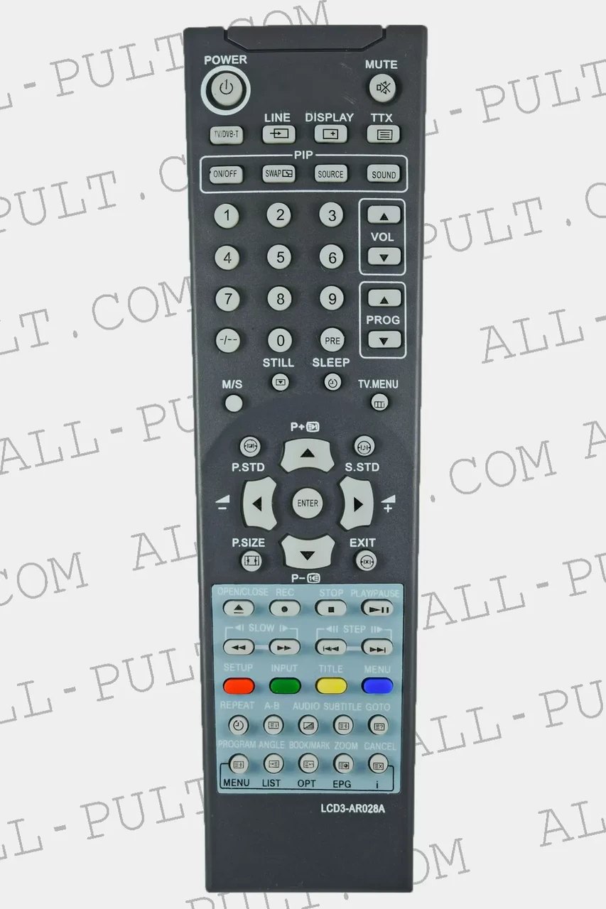 Пульт для телевизора PRESTIGIO LC03-AR028A (1911421459)