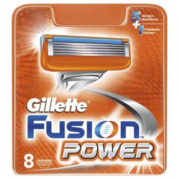 Сменные кассеты для бритья Gillette Fusion 5 Power 8 шт. (1622792284)