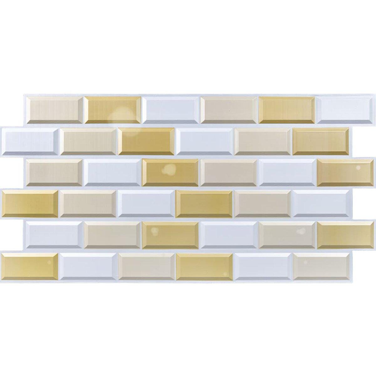 Панель 3D самоклеящаяся декоративная кирпич 960х480х4 мм (D SW-00002423)