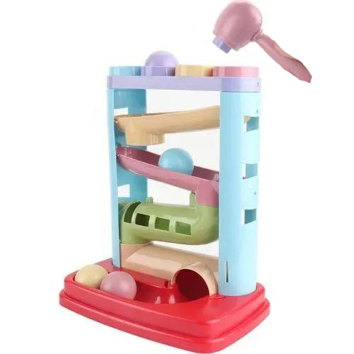Игрушка для малышей 521/36 Молоток с шариком в коробке (23417592)